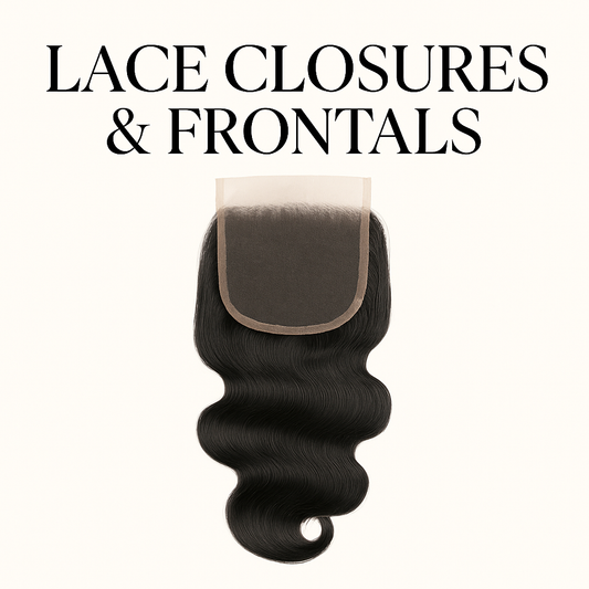 4*4 lace closure – 100% Human Hair (Straight & curly