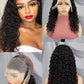 13x4 Water Wave Frontal Lace Wig – 200% Density