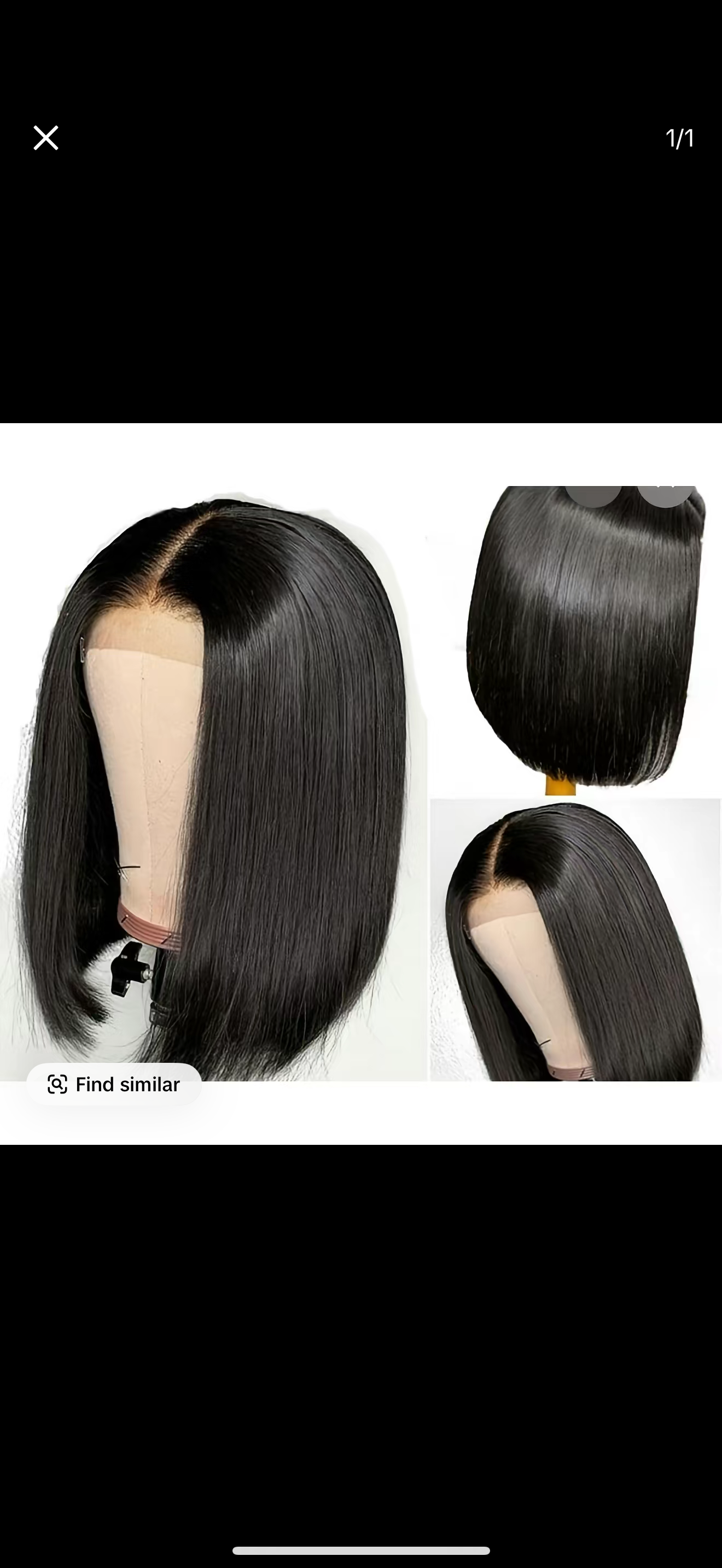 13*4 Straight Frontal Lace Wig – 200% Density 100%Human hair