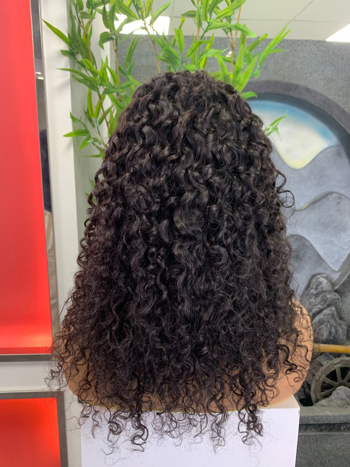 13x4 Water Wave Frontal Lace Wig – 200% Density